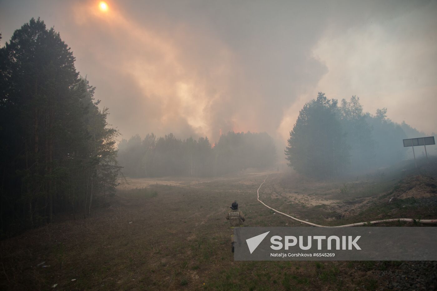 Russia Wildfires