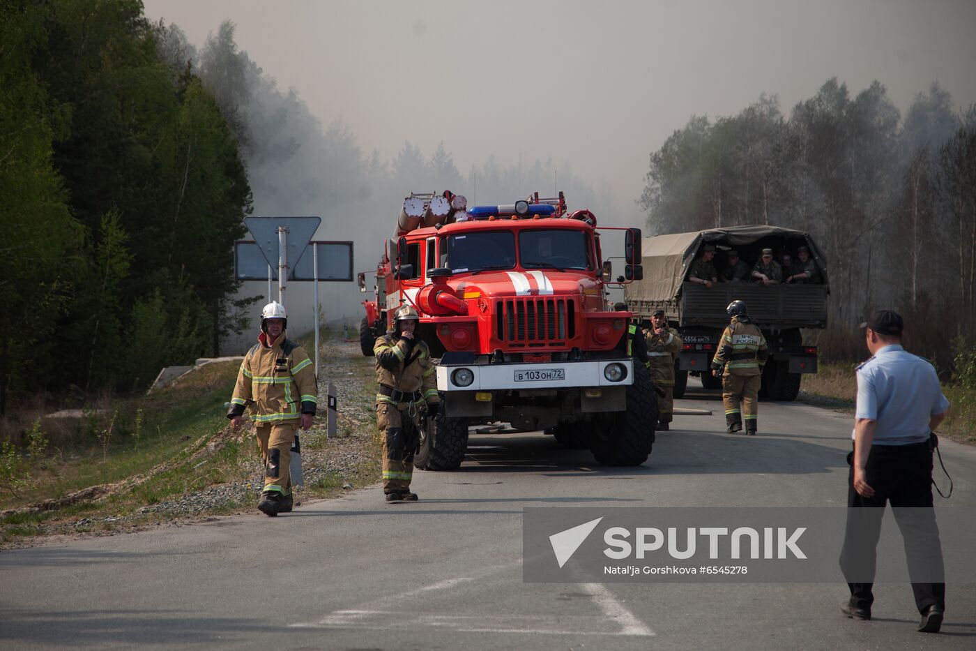 Russia Wildfires