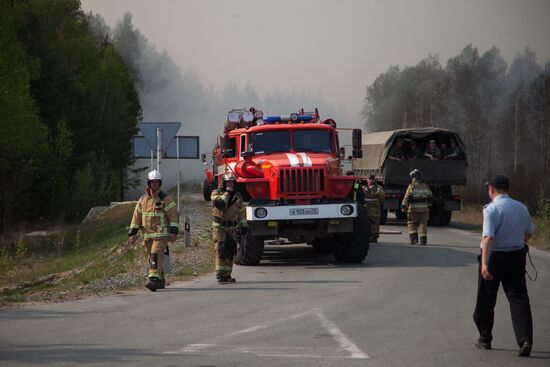 Russia Wildfires