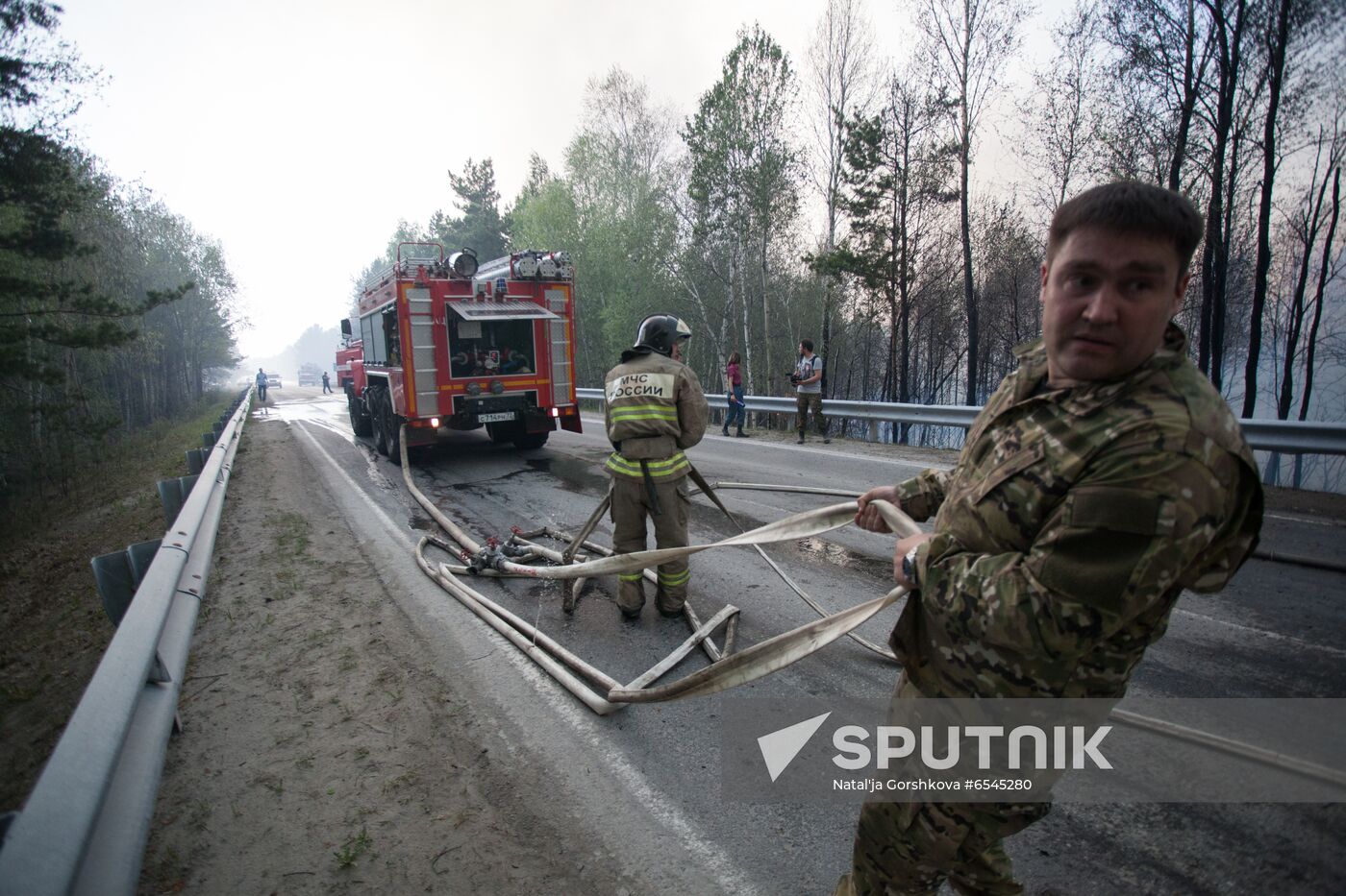 Russia Wildfires