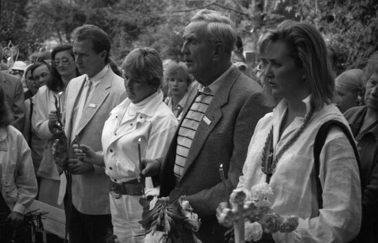 Sergei Rachmaninoff's descendants in Novgorod