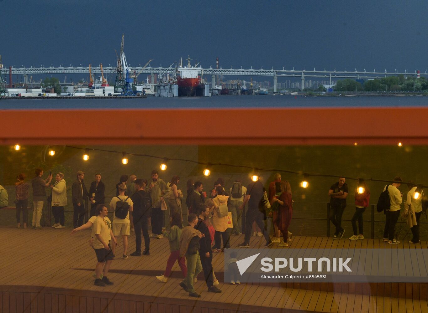 Sevkabel Port cultural space in St. Petersburg
