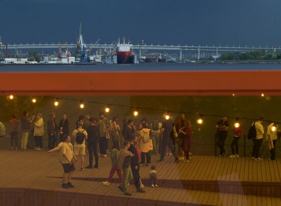 Sevkabel Port cultural space in St. Petersburg
