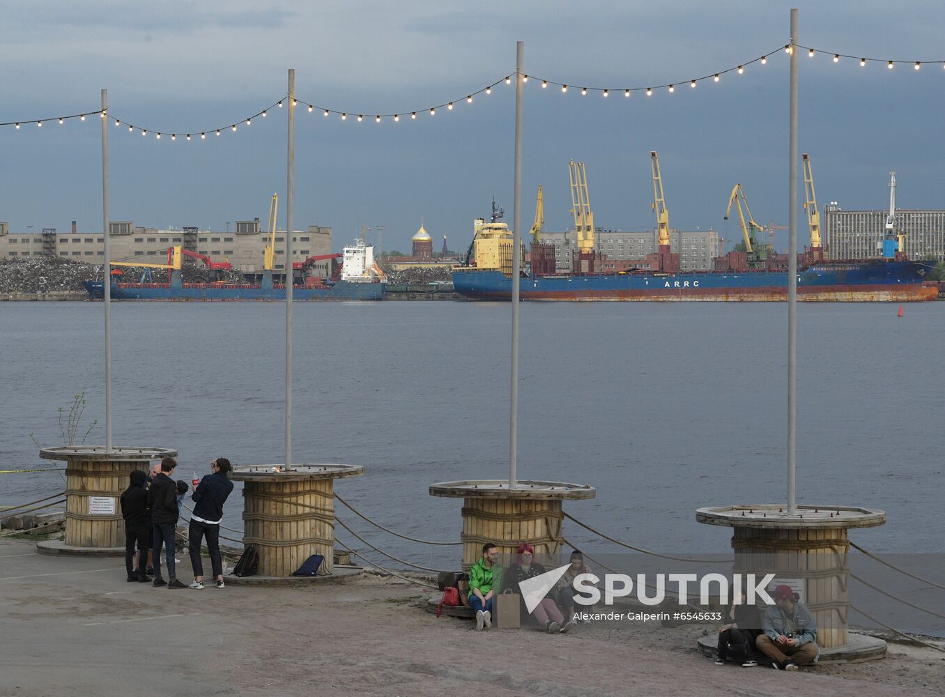 Sevkabel Port cultural space in St. Petersburg