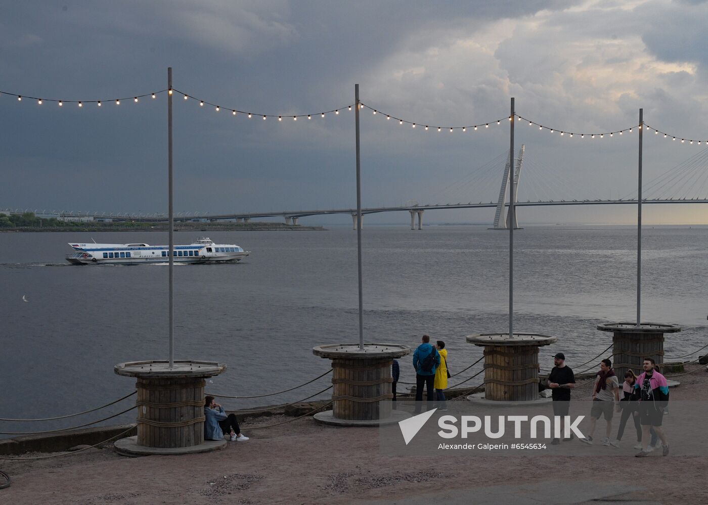 Sevkabel Port cultural space in St. Petersburg