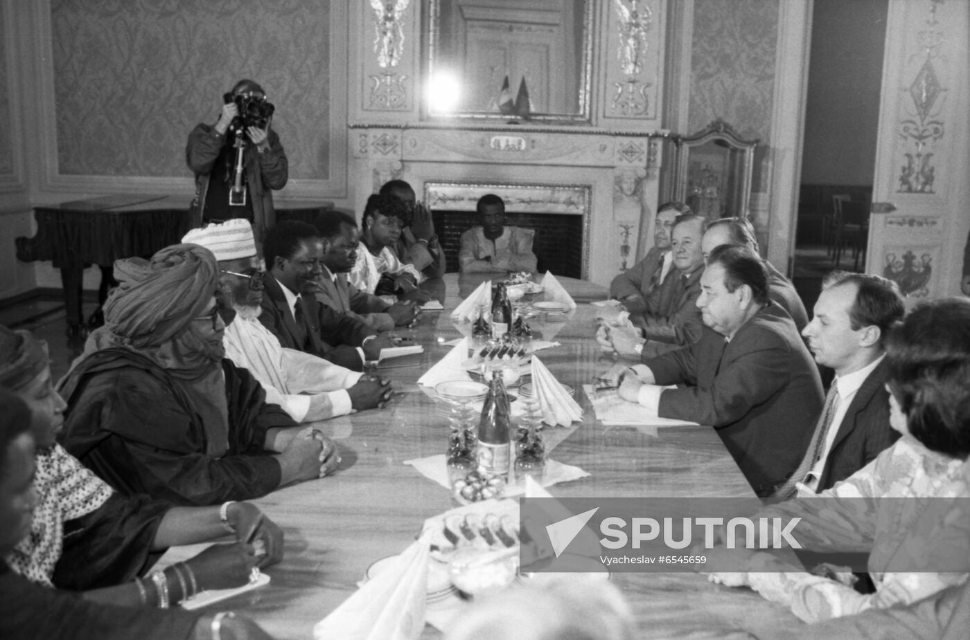 Delegation of National Assembly of Republic of Mali visits USSR