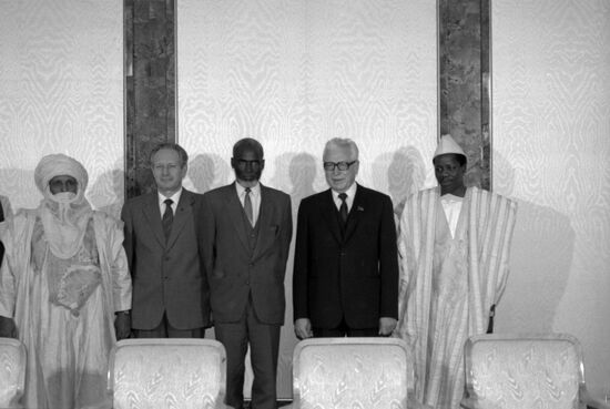 Delegation of National Assembly of Republic of Mali visits USSR