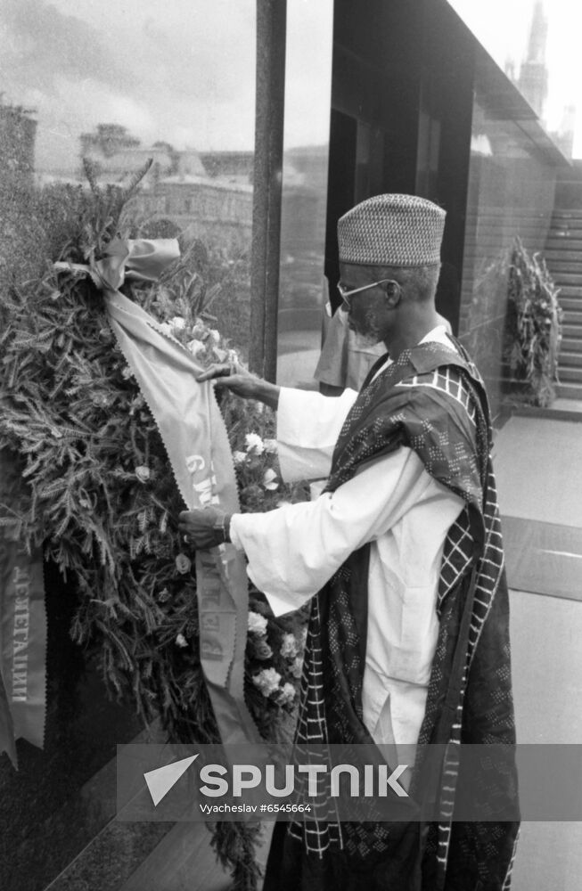 Delegation of National Assembly of Republic of Mali visits USSR