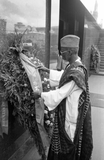 Delegation of National Assembly of Republic of Mali visits USSR