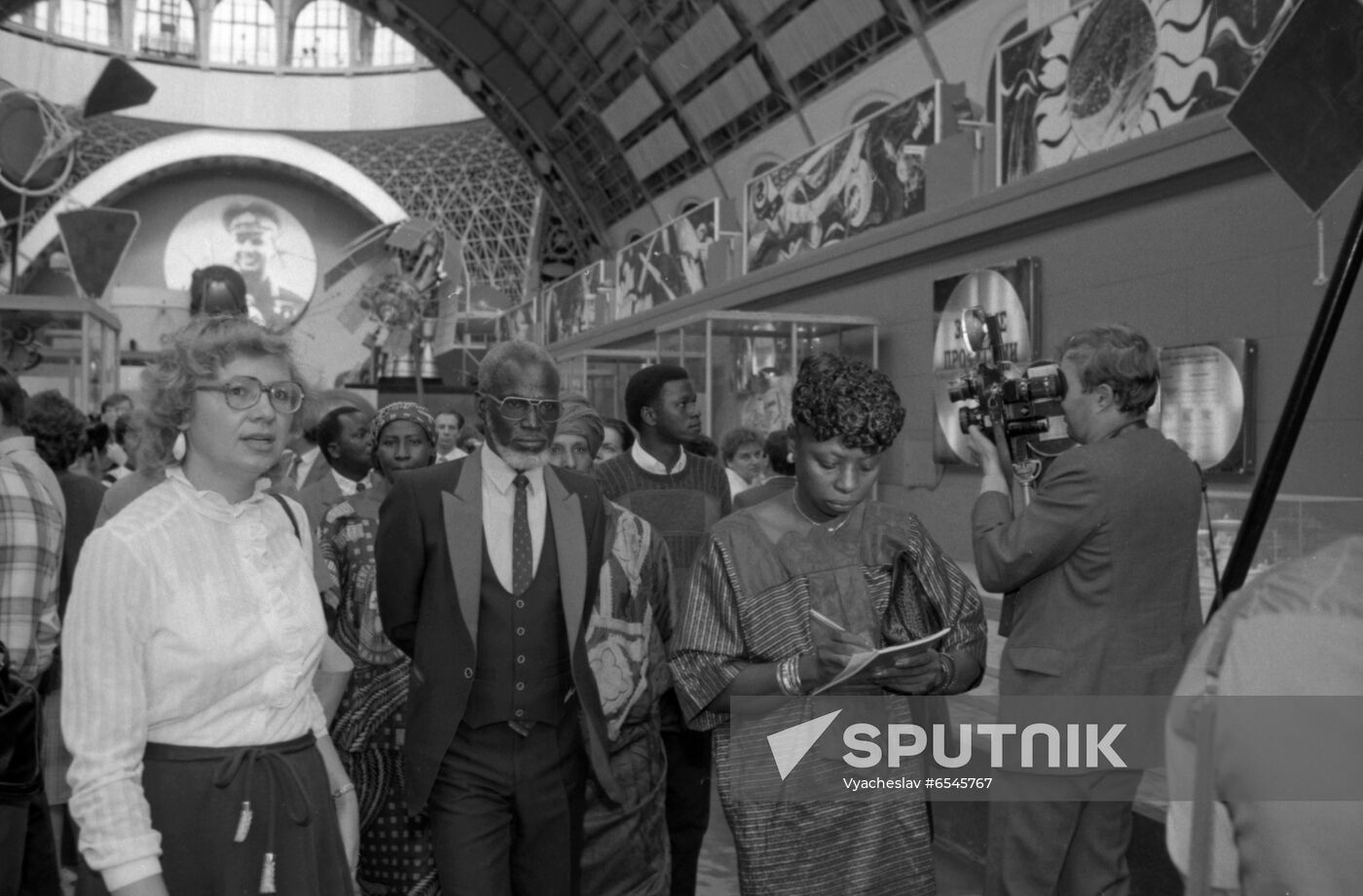 Delegation of National Assembly of Republic of Mali visits USSR