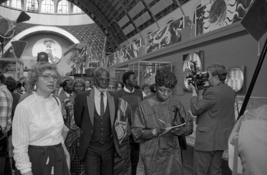 Delegation of National Assembly of Republic of Mali visits USSR