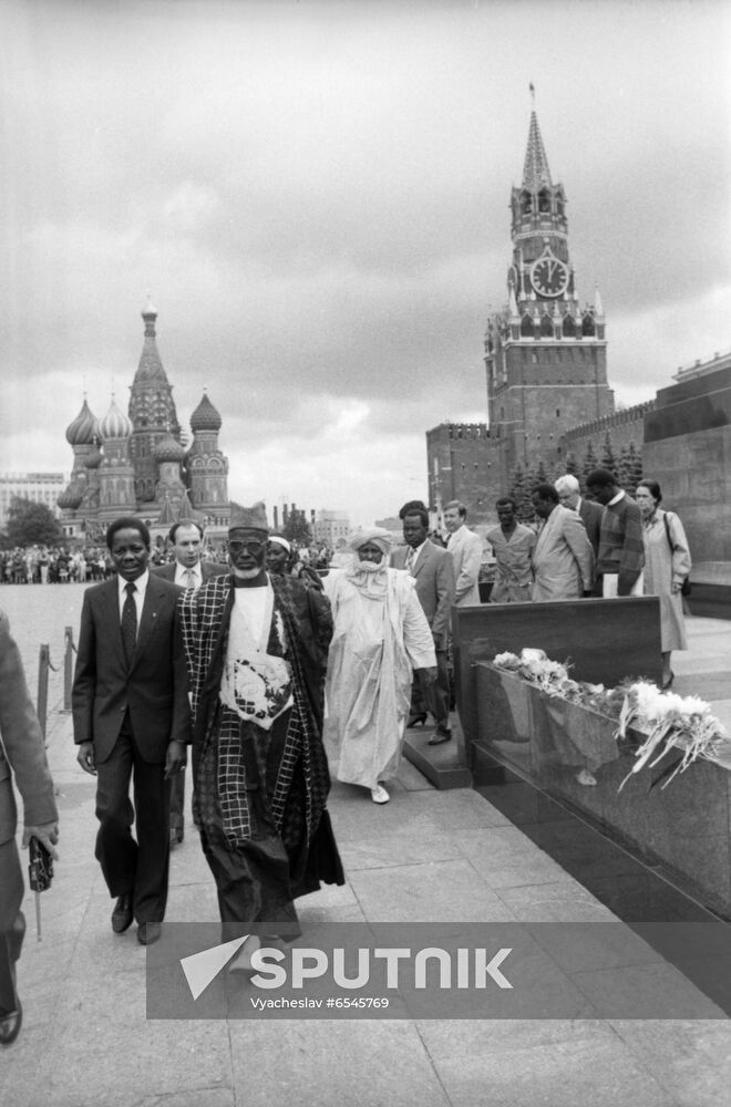 Delegation of National Assembly of Republic of Mali visits USSR