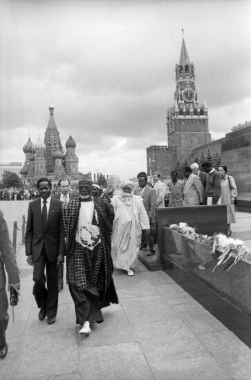 Delegation of National Assembly of Republic of Mali visits USSR