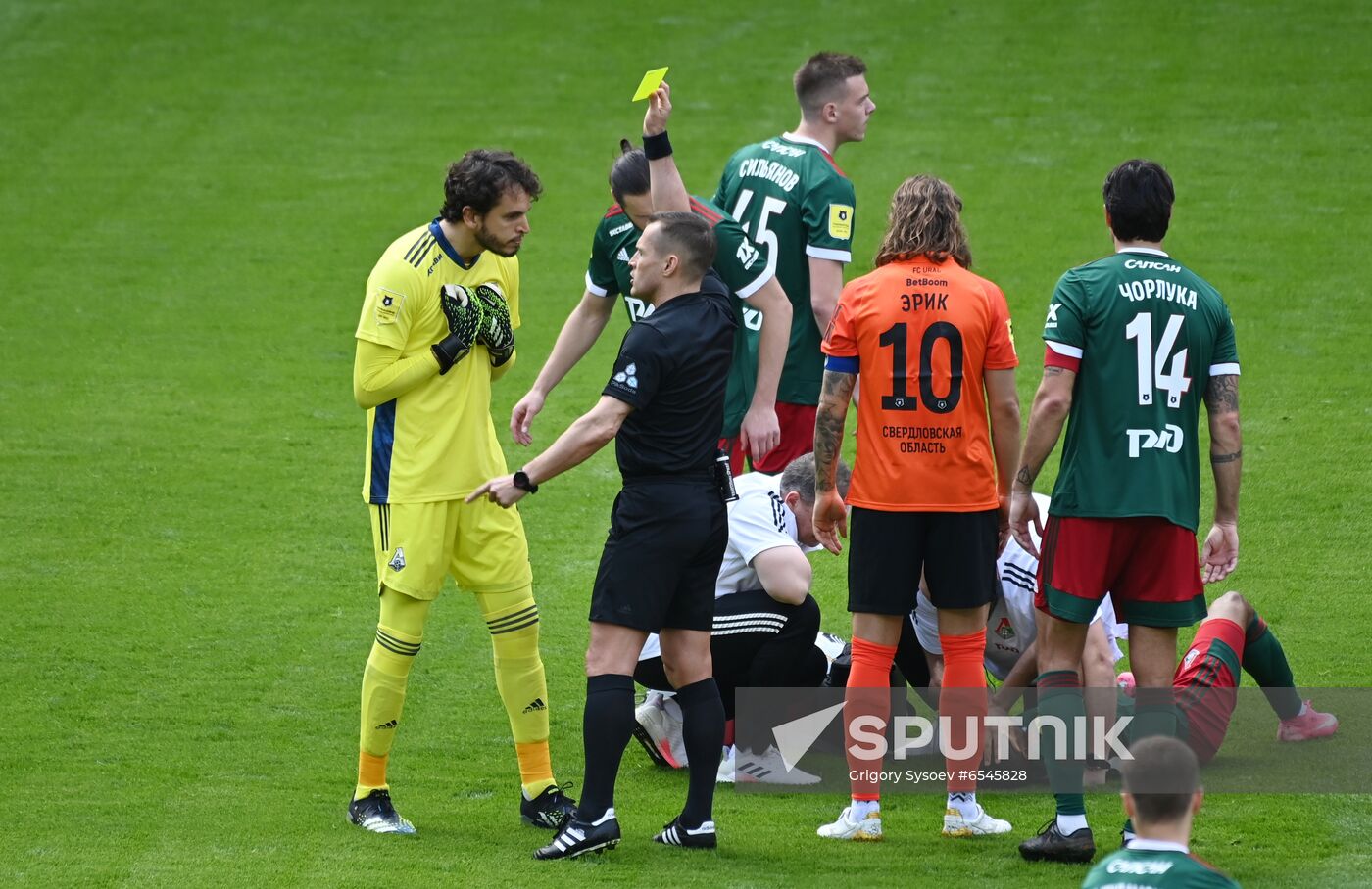 Russia Soccer Premier-League Lokomotiv - Ural