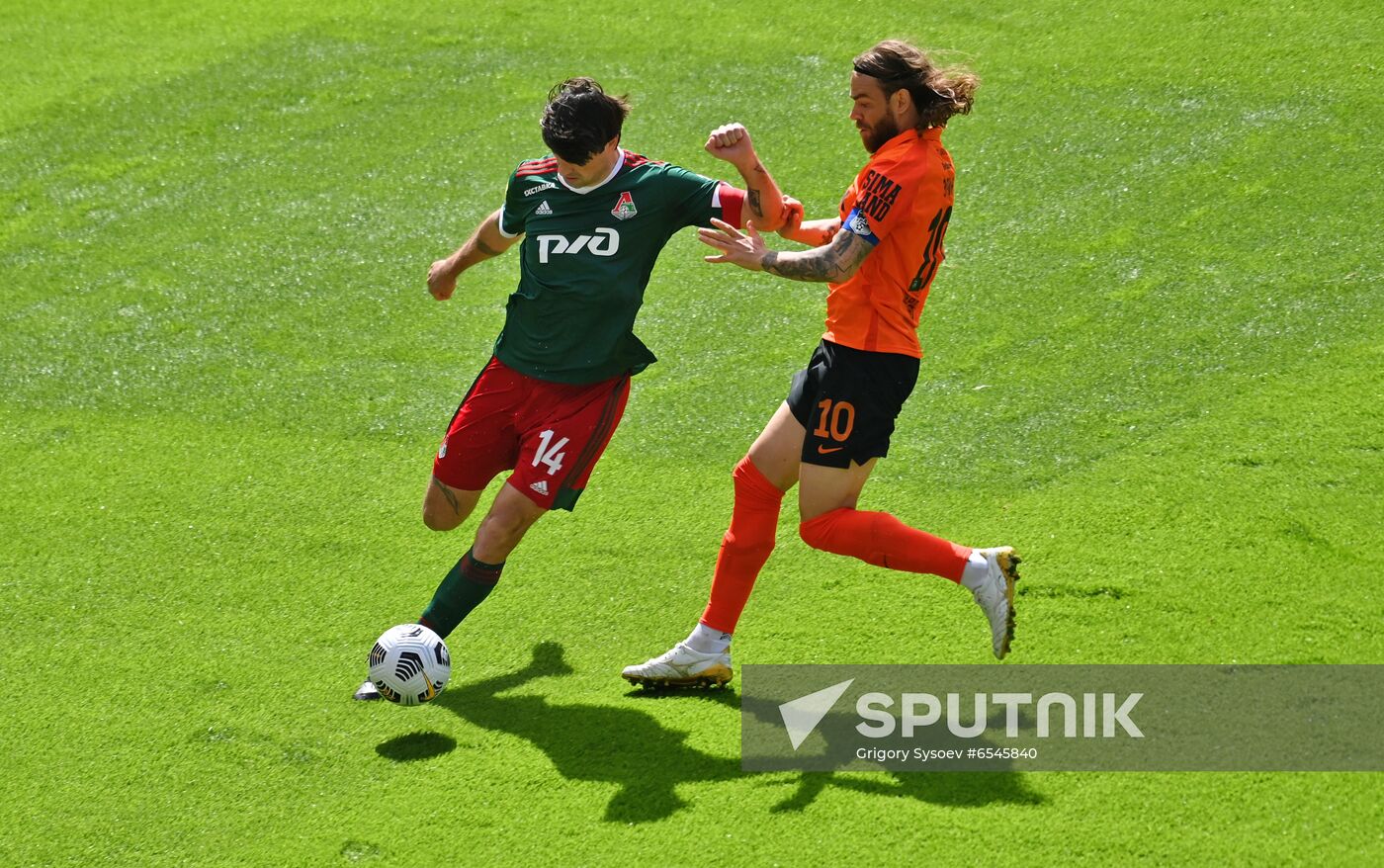 Russia Soccer Premier-League Lokomotiv - Ural