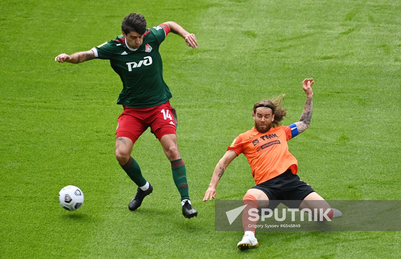 Russia Soccer Premier-League Lokomotiv - Ural