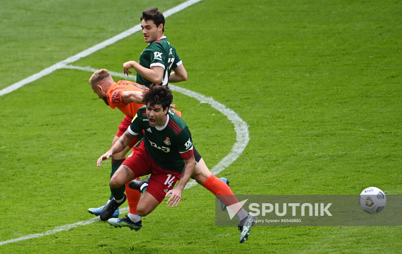 Russia Soccer Premier-League Lokomotiv - Ural