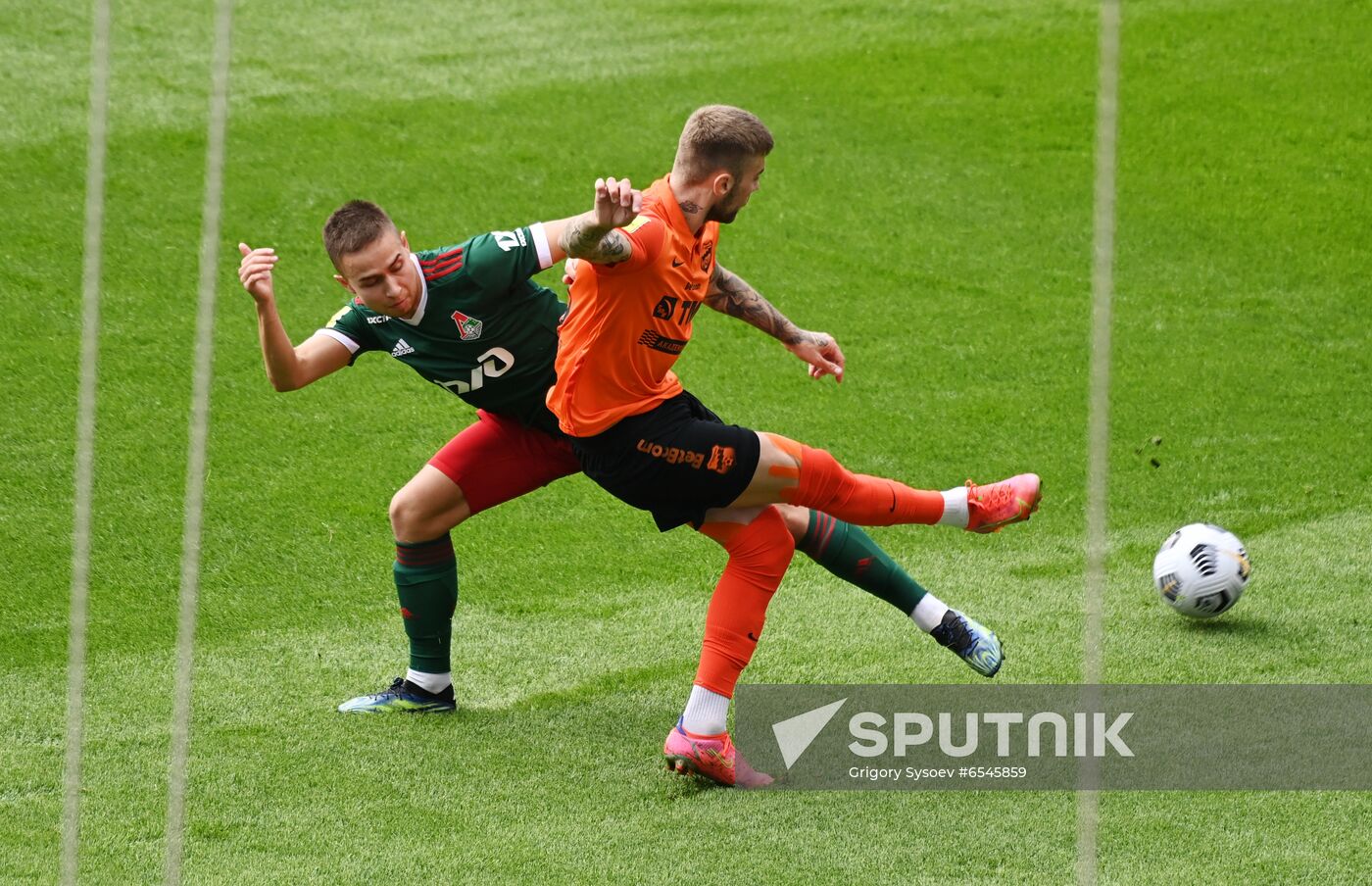 Russia Soccer Premier-League Lokomotiv - Ural