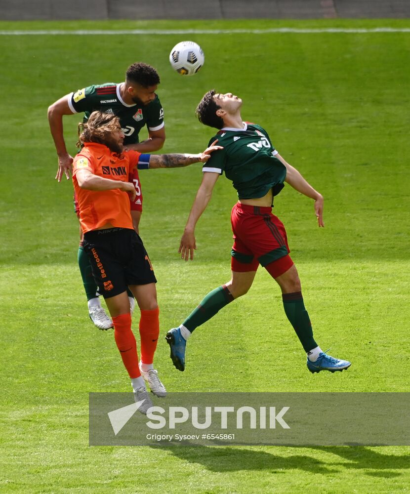 Russia Soccer Premier-League Lokomotiv - Ural