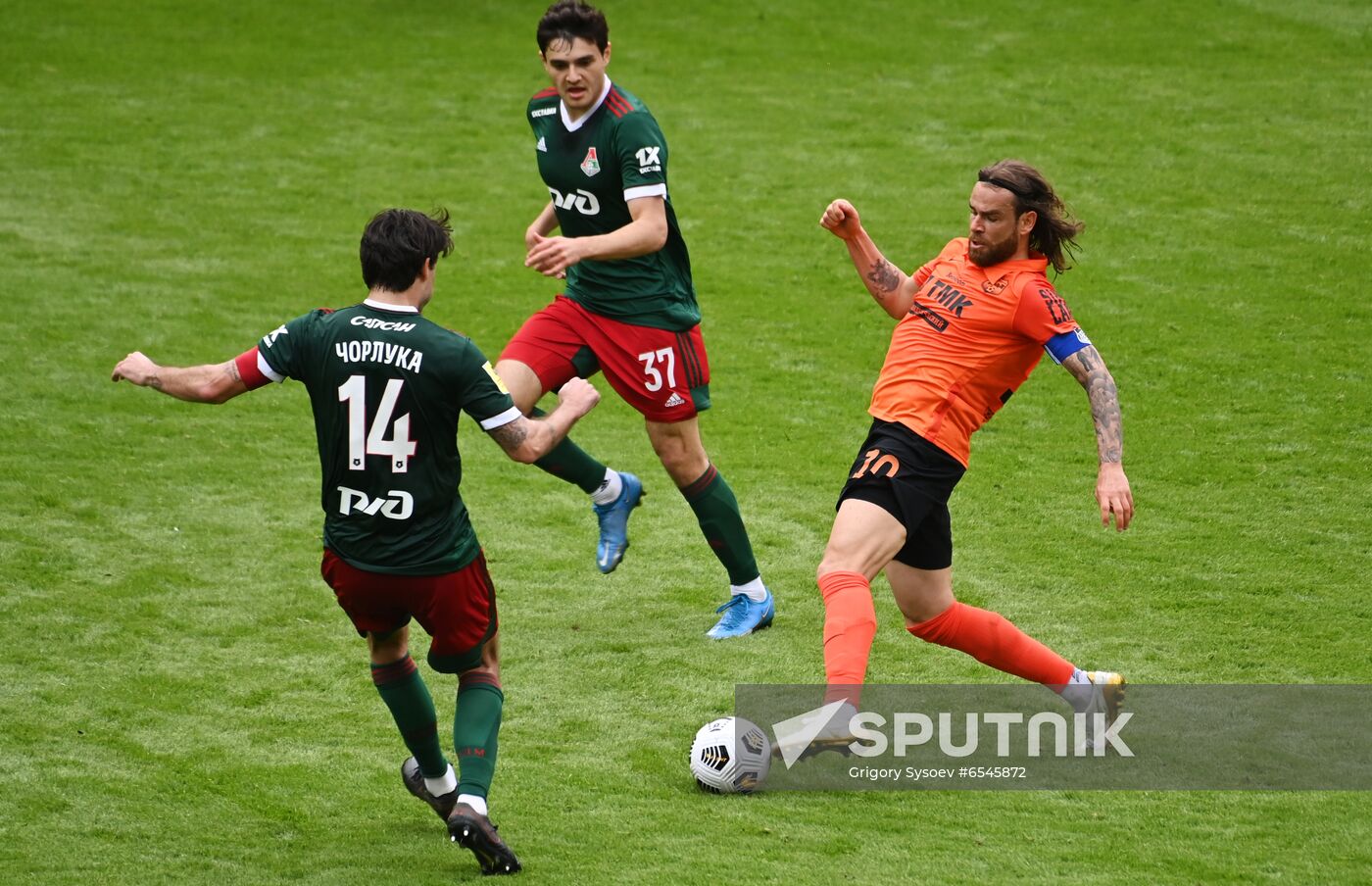 Russia Soccer Premier-League Lokomotiv - Ural