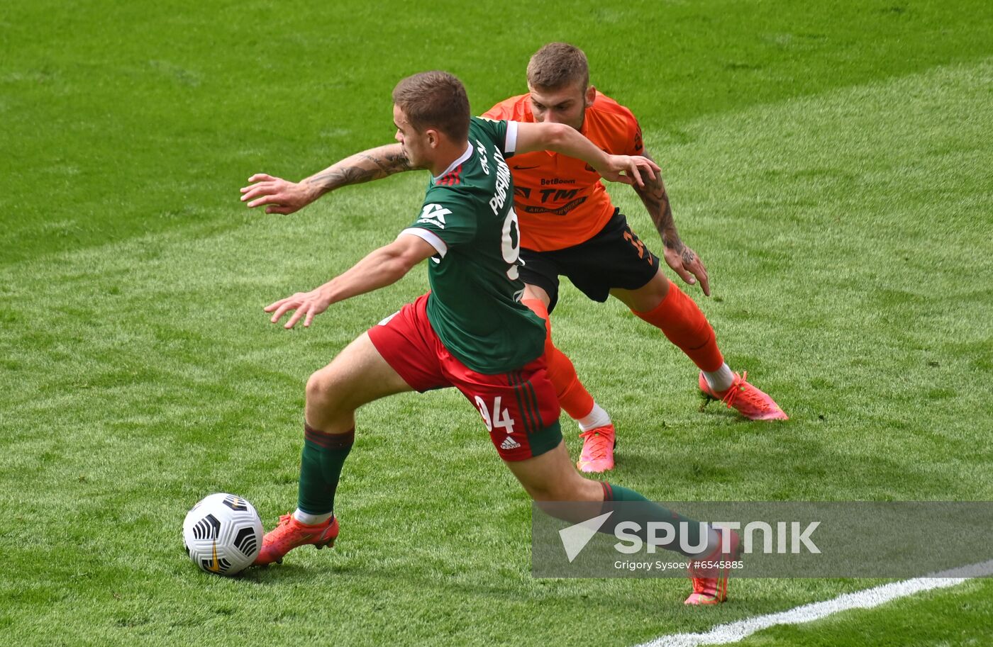 Russia Soccer Premier-League Lokomotiv - Ural