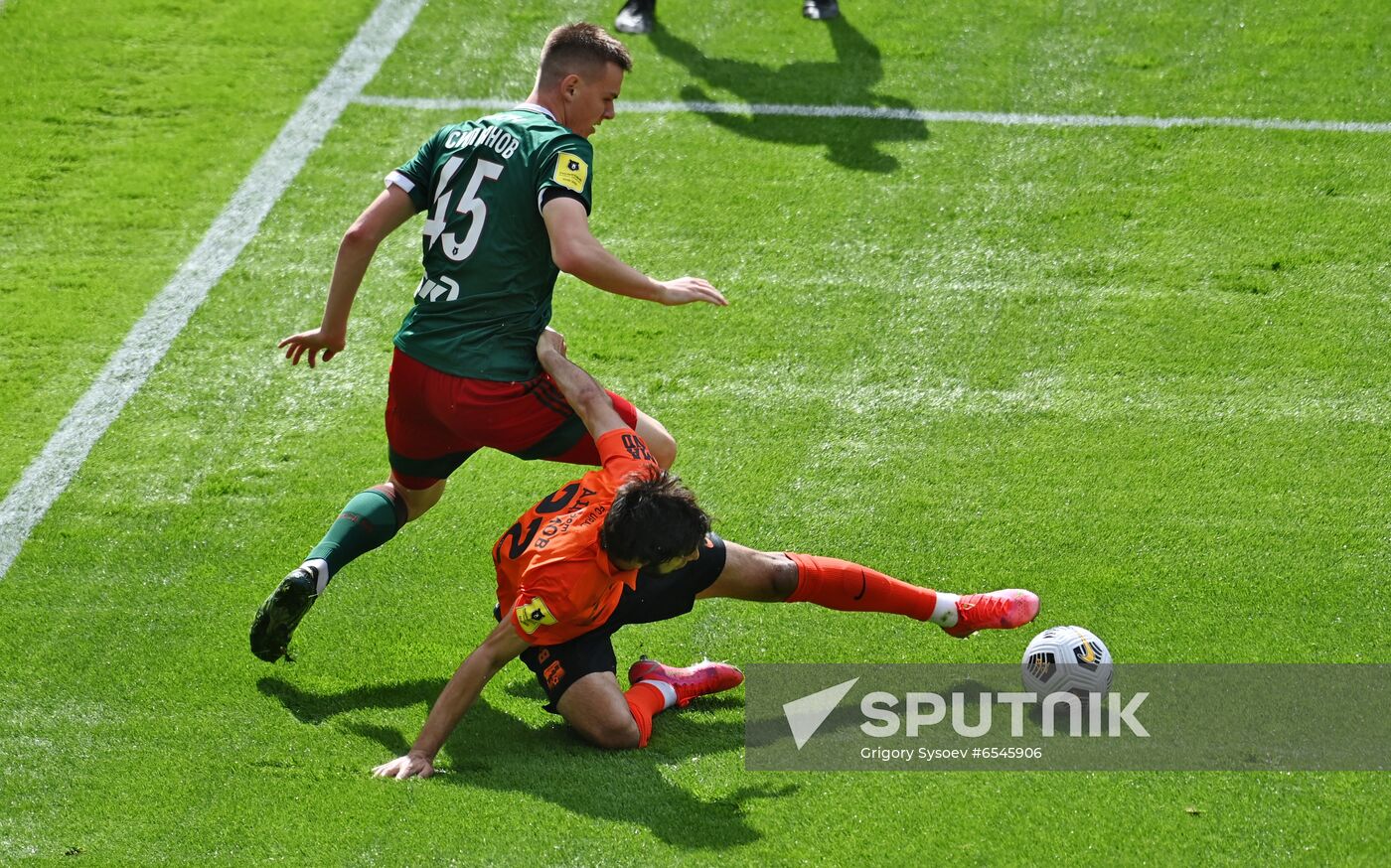 Russia Soccer Premier-League Lokomotiv - Ural