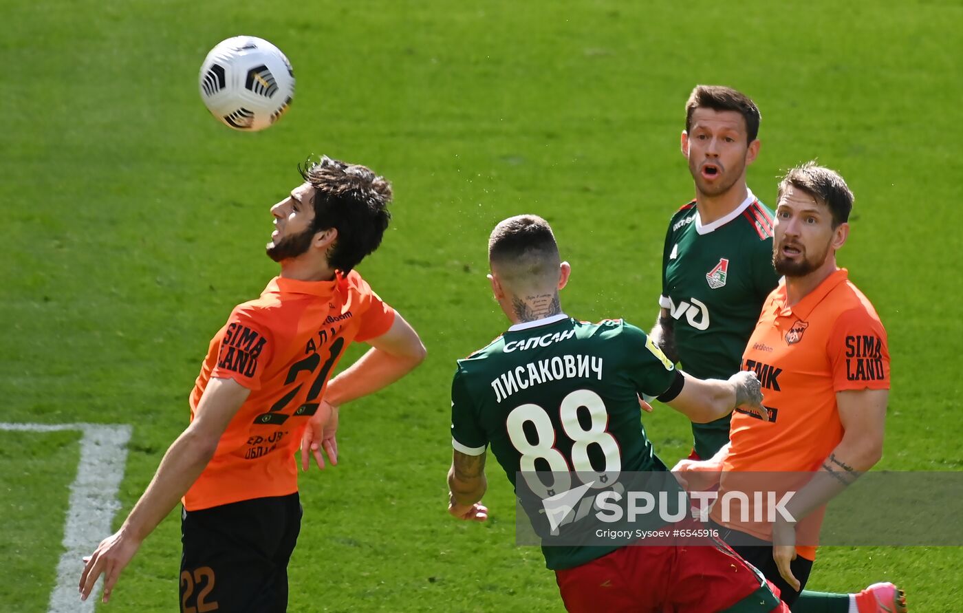 Russia Soccer Premier-League Lokomotiv - Ural