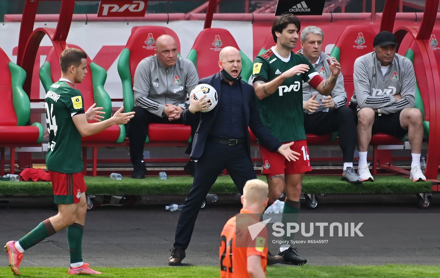 Russia Soccer Premier-League Lokomotiv - Ural