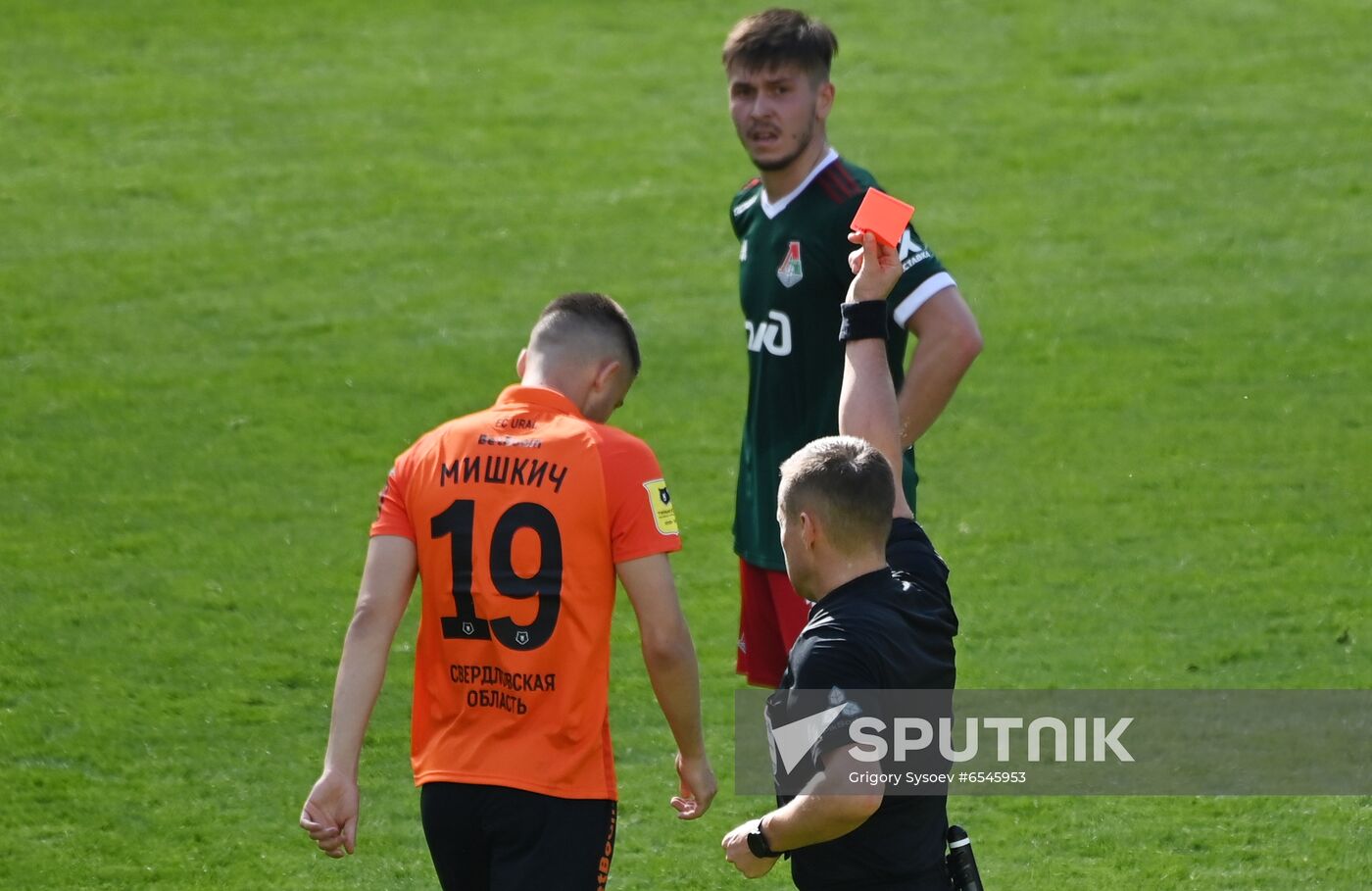 Russia Soccer Premier-League Lokomotiv - Ural