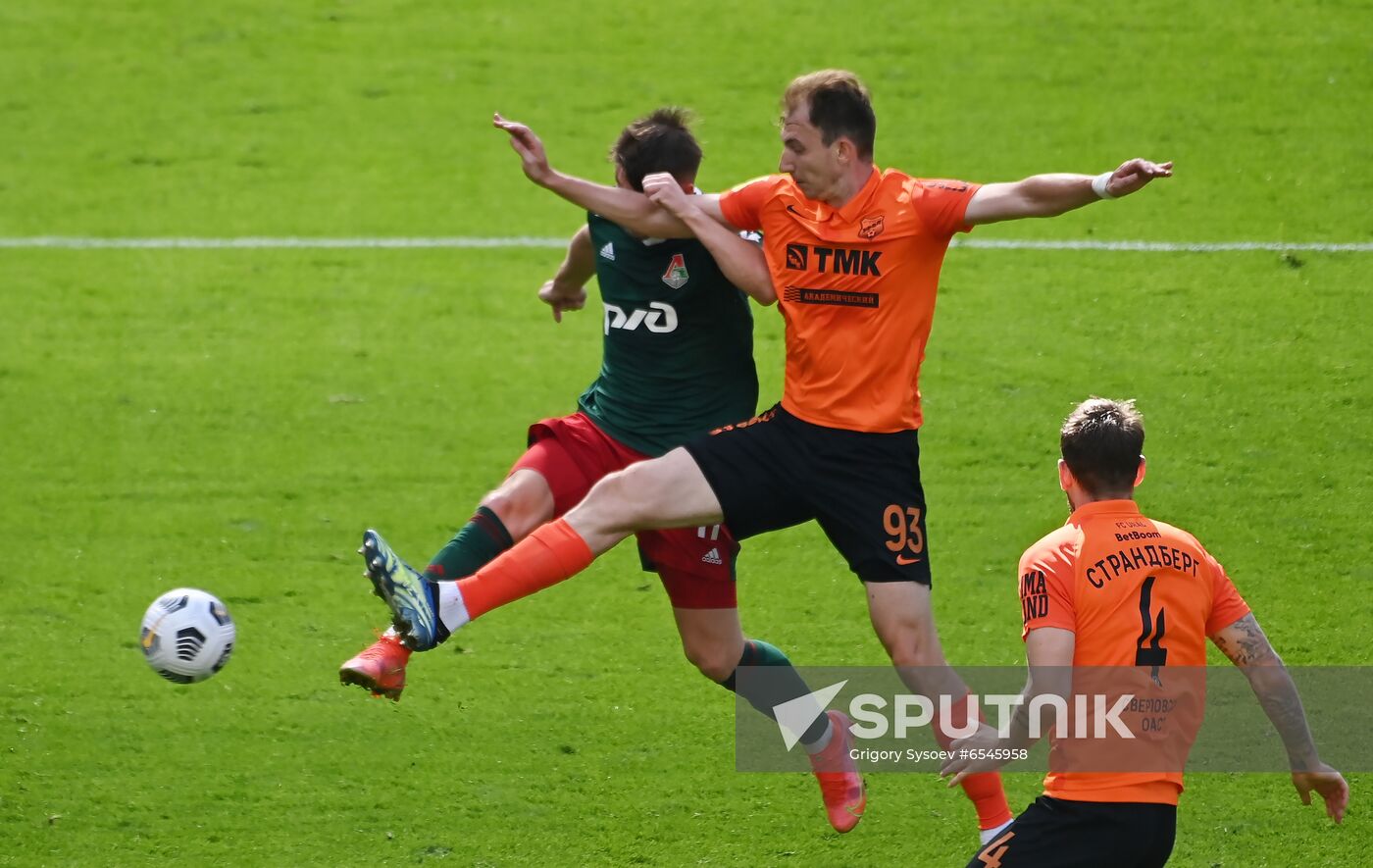 Russia Soccer Premier-League Lokomotiv - Ural