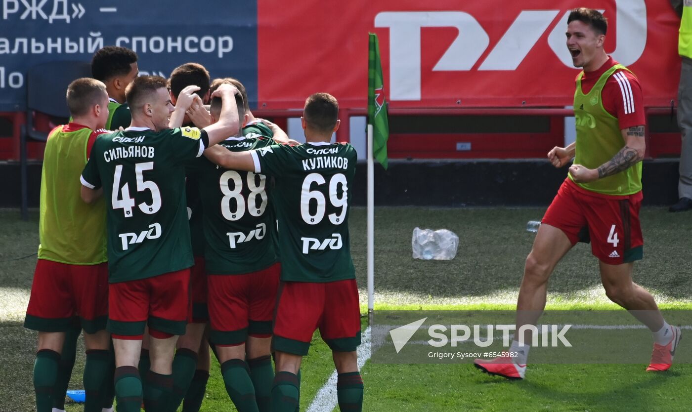 Russia Soccer Premier-League Lokomotiv - Ural