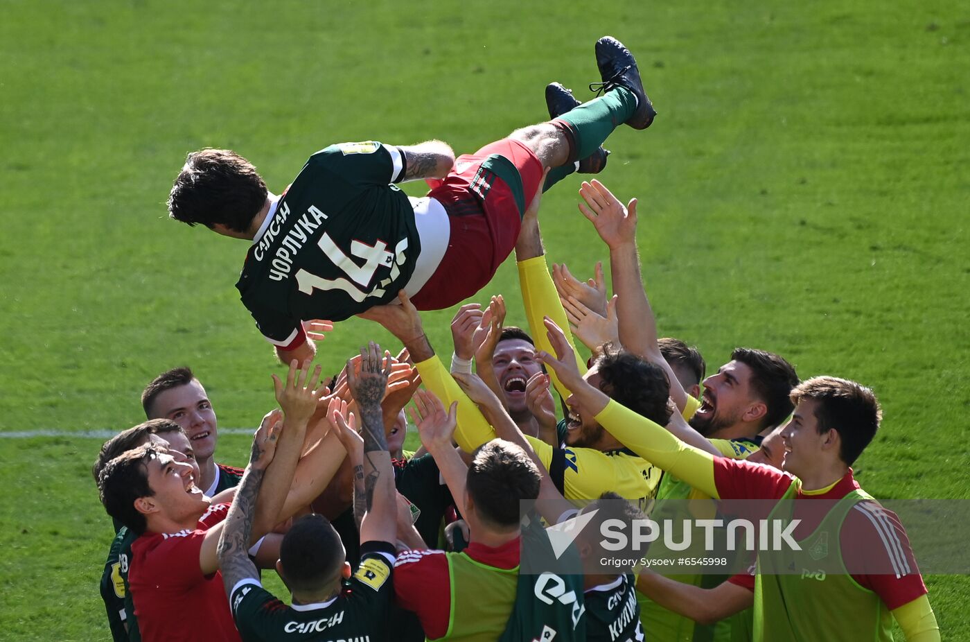 Russia Soccer Premier-League Lokomotiv - Ural