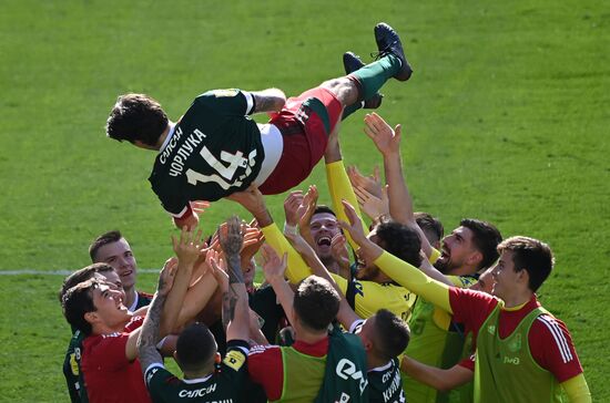 Russia Soccer Premier-League Lokomotiv - Ural