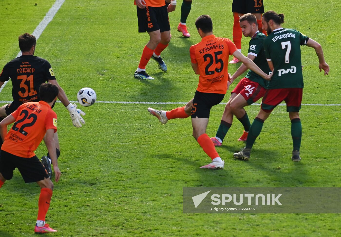 Russia Soccer Premier-League Lokomotiv - Ural