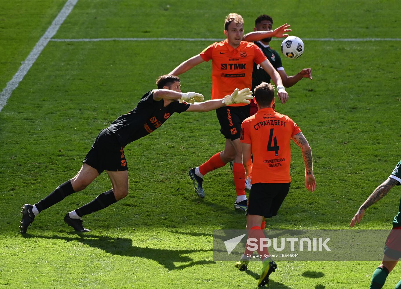 Russia Soccer Premier-League Lokomotiv - Ural