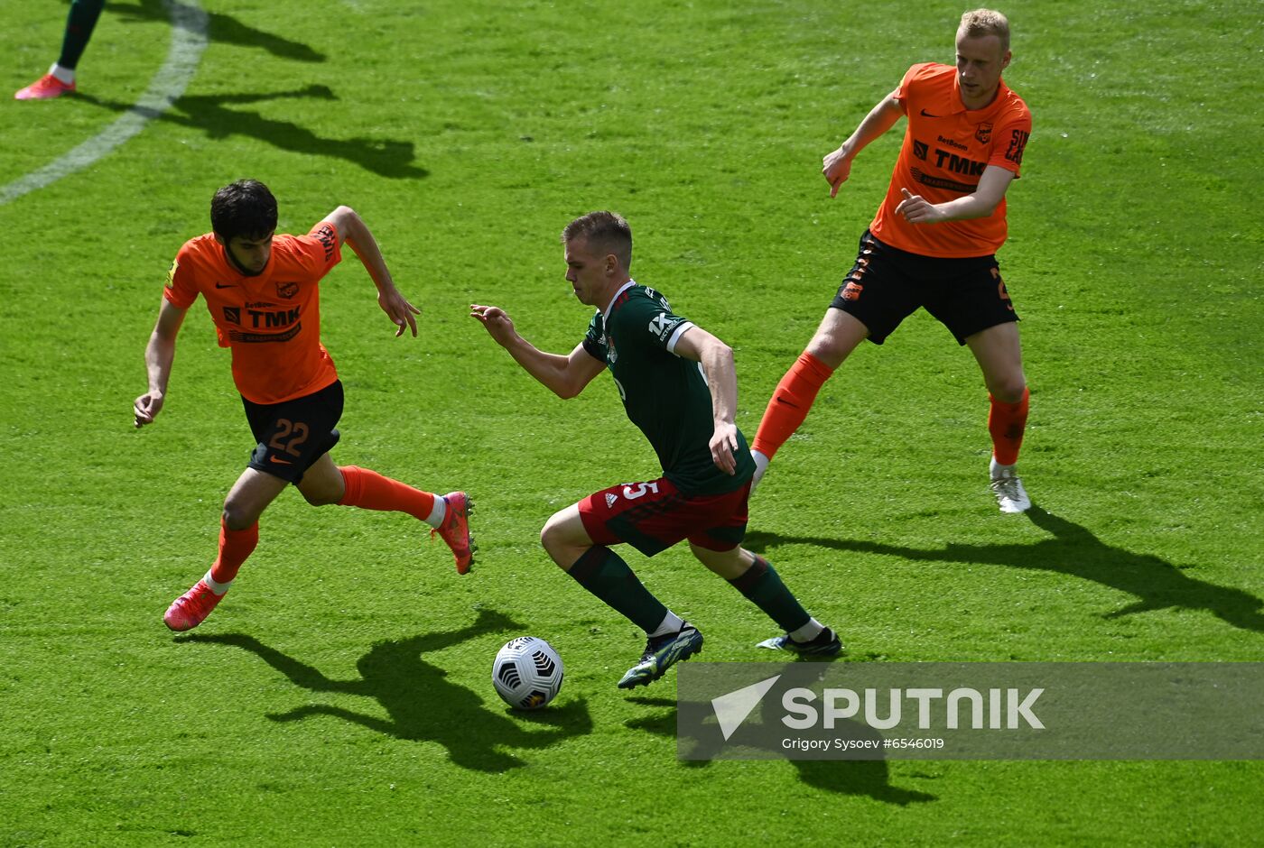 Russia Soccer Premier-League Lokomotiv - Ural