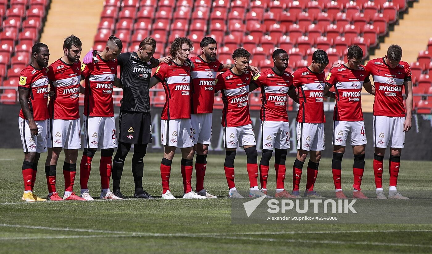 Russia Soccer Premier-League Akhmat - Spartak