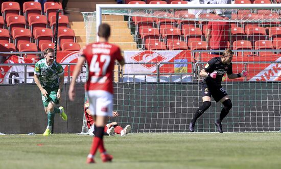 Russia Soccer Premier-League Akhmat - Spartak