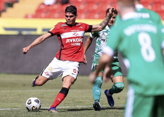 Russia Soccer Premier-League Akhmat - Spartak