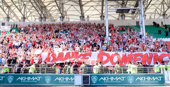 Russia Soccer Premier-League Akhmat - Spartak