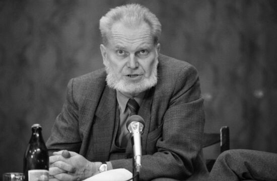 People's deputy of the USSR Alexei Yablokov