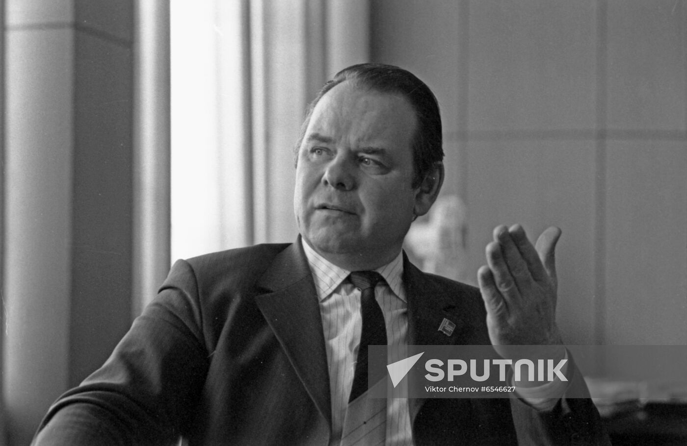 Director of Gus-Khrustalny Crystalware Company Vitaly Abramov