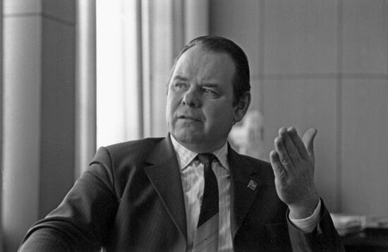 Director of Gus-Khrustalny Crystalware Company Vitaly Abramov
