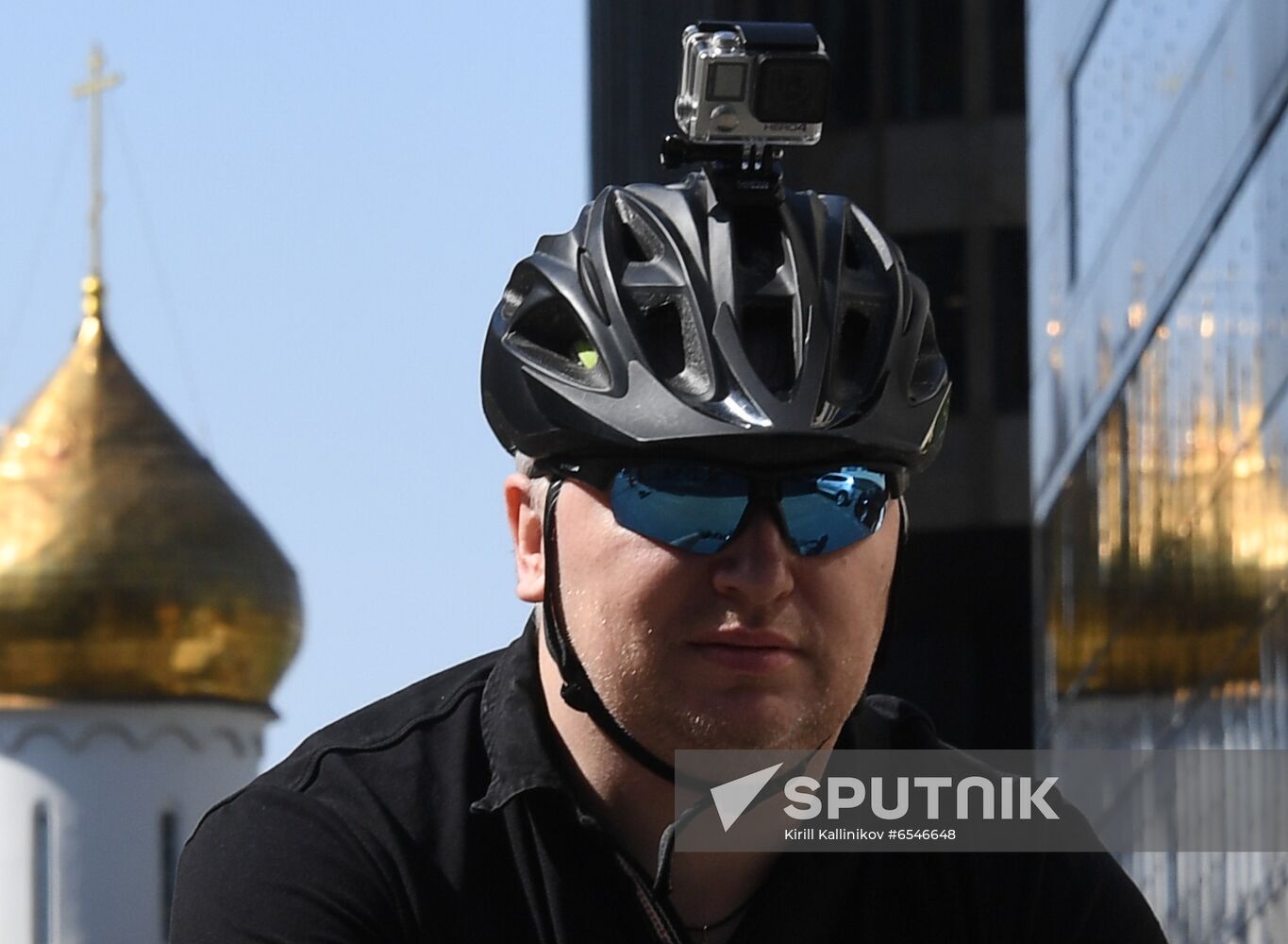 Russia Road Traffic Bike Patrol