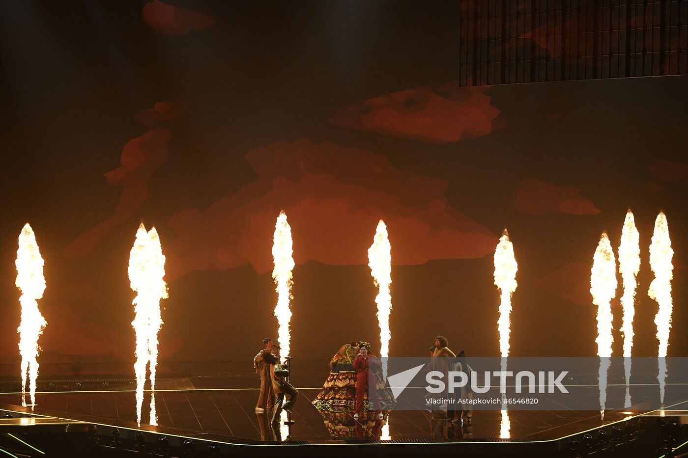 Netherlands Eurovision Song Contest Semi-final 1 Rehearsal