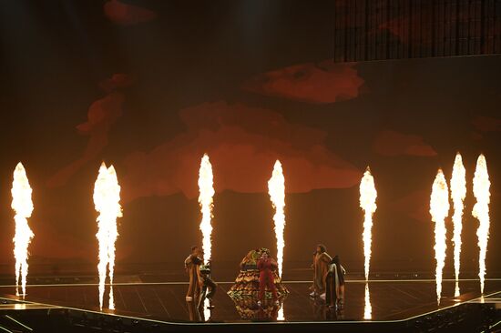 Netherlands Eurovision Song Contest Semi-final 1 Rehearsal