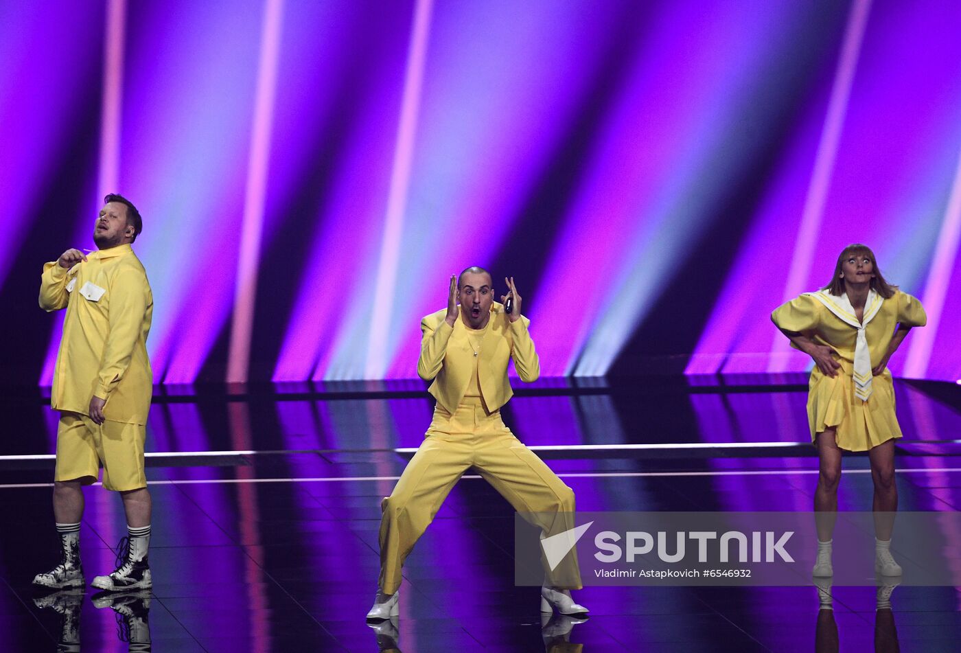 Netherlands Eurovision Song Contest Semi-final 1 Rehearsal