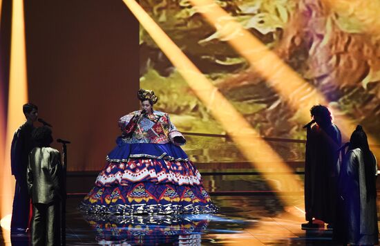 Netherlands Eurovision Song Contest Semi-final 1 Rehearsal