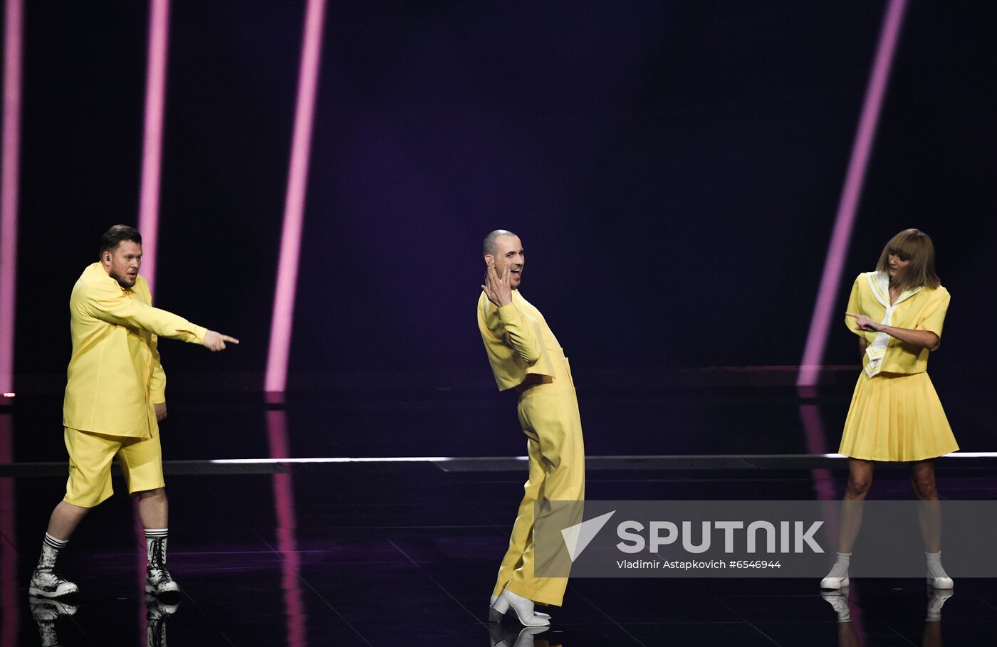 Netherlands Eurovision Song Contest Semi-final 1 Rehearsal