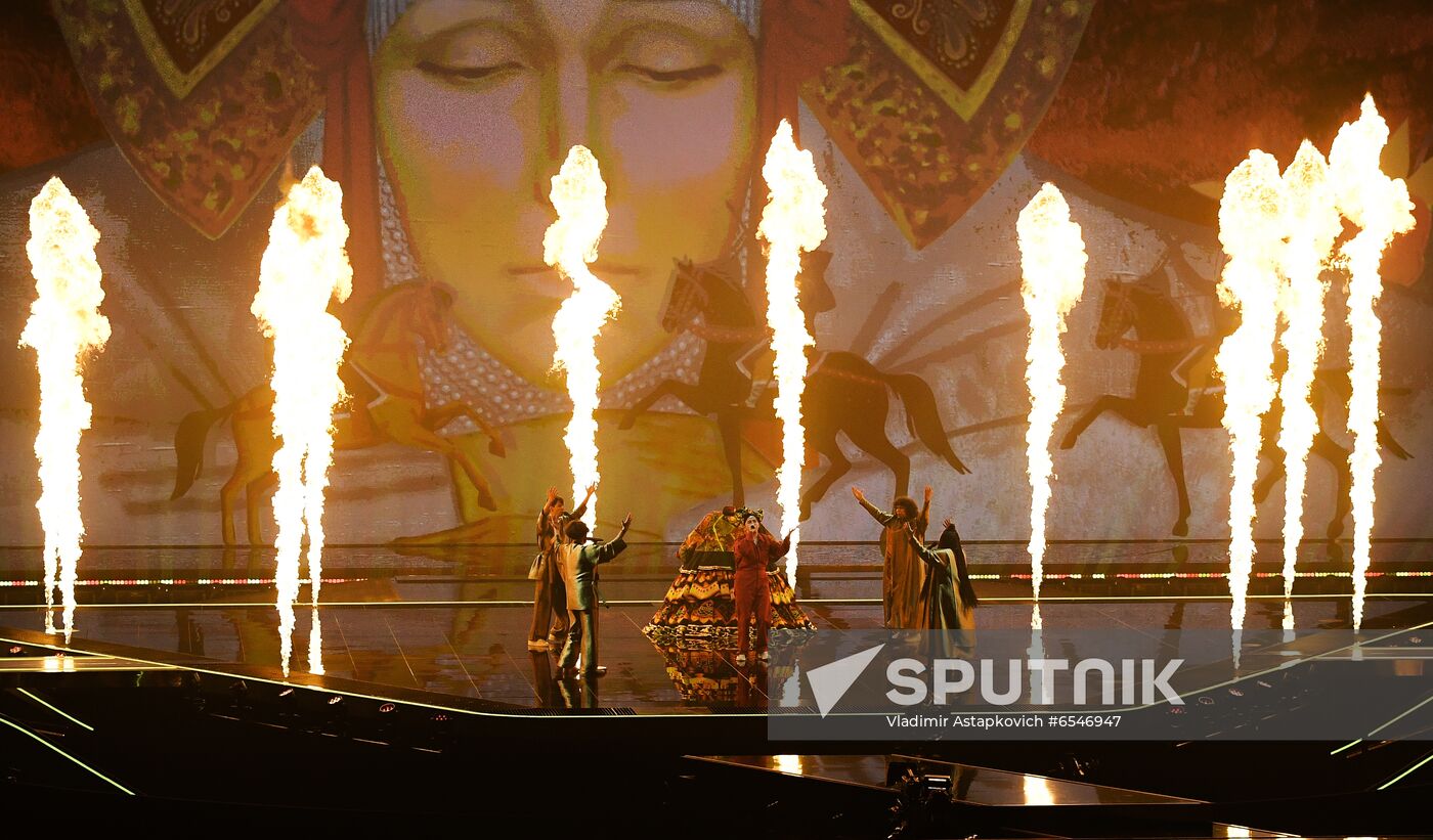 Netherlands Eurovision Song Contest Semi-final 1 Rehearsal